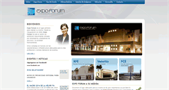 Desktop Screenshot of expoforum.com.mx